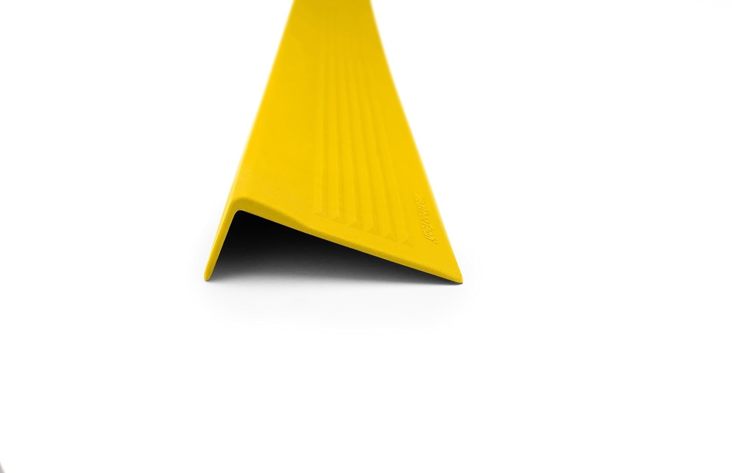 image:imageWeatherTech StairEdge NonSlip SelfAdhesive Staircase Step Edge Protector Brown 295 Inch 5 PackSafety Yellow