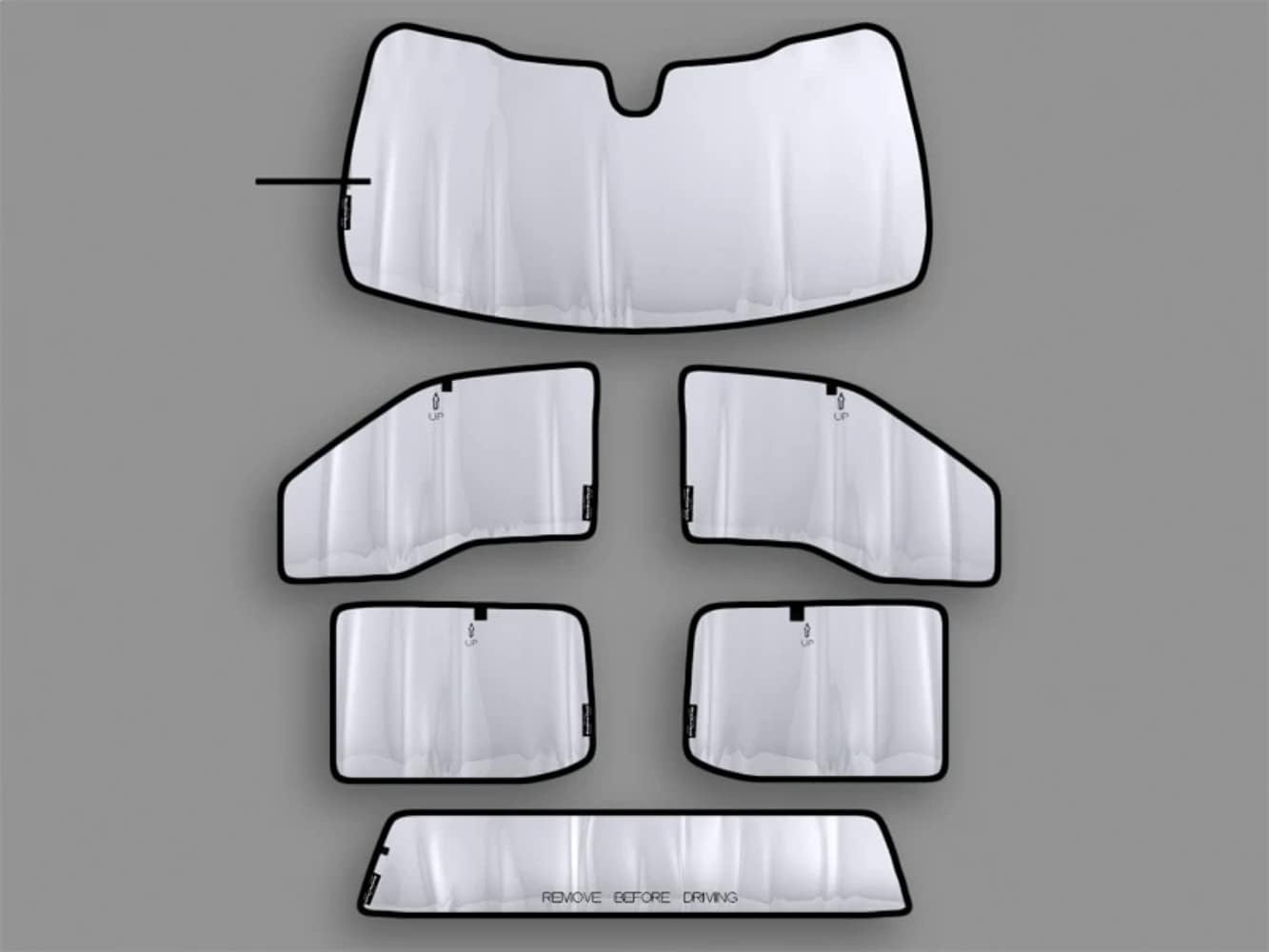 image:imageWeatherTech Sunshade Window Shade for Ford F150 Super Duty F150 Raptor TS0034K2