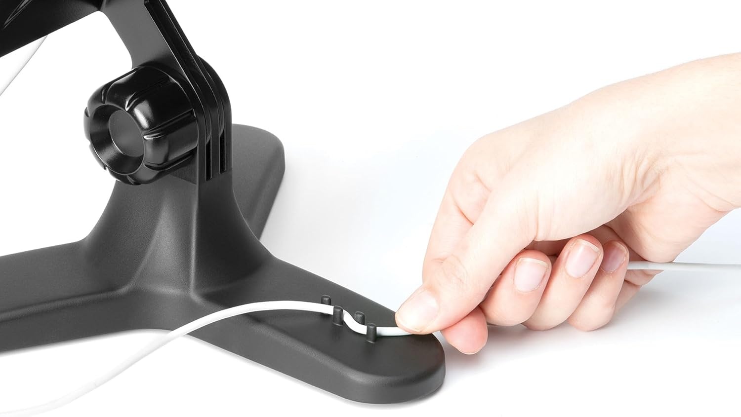 image:imageWeatherTech TabletHolder Tablet Holder for Desktop Tabletop or Kitchen Counter Top Non Slip Multi Surface Holder BlackGreyGrey