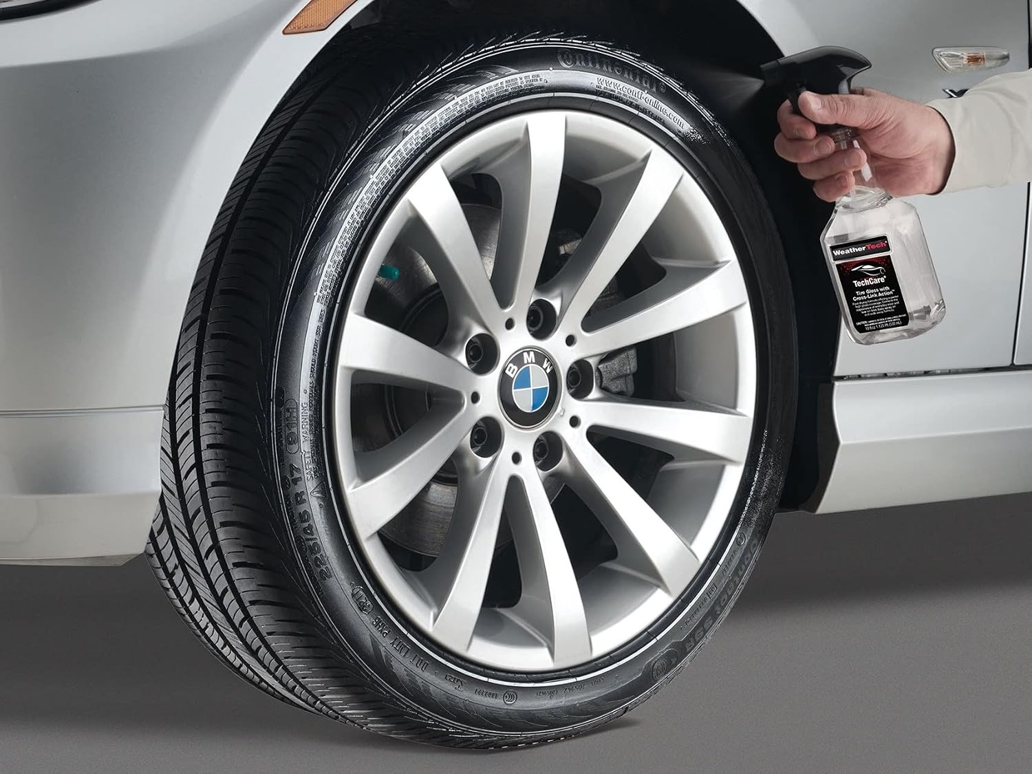image:imageWeatherTech TechCare Tire Gloss with CrossLink Action