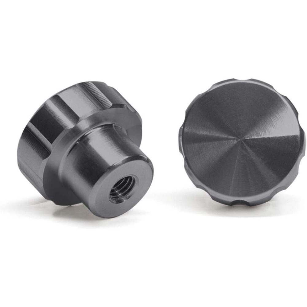 image:imageWeatherTech 2Pack of Solid Billet Aluminum Knobs for CupFone RedGraphite
