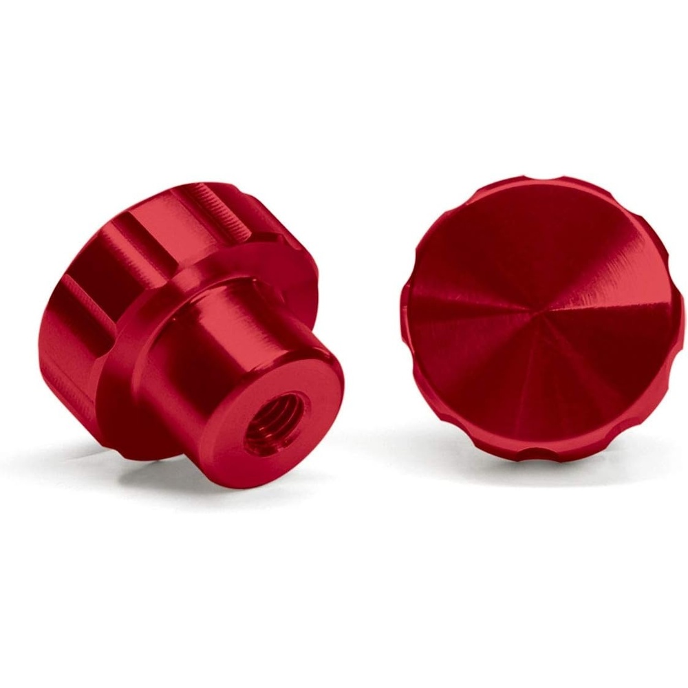 image:imageWeatherTech 2Pack of Solid Billet Aluminum Knobs for CupFone RedRed