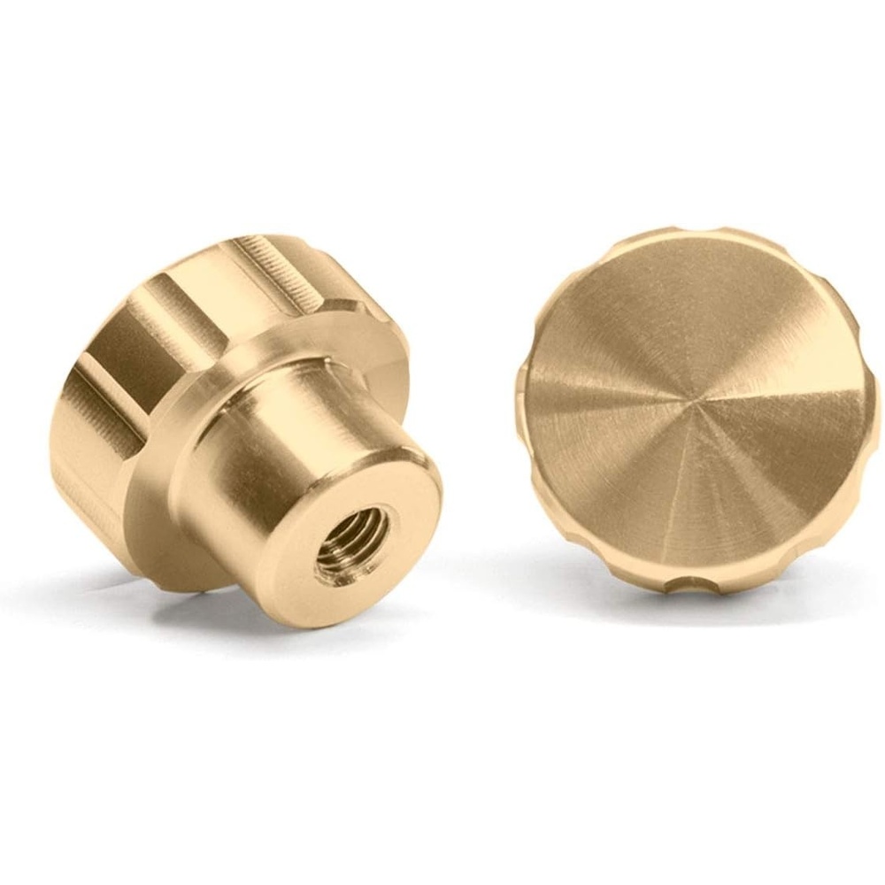 image:imageWeatherTech 2Pack of Solid Billet Aluminum Knobs for CupFone RedRose Gold