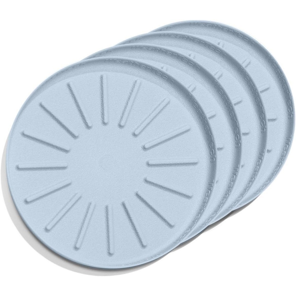 image:imageWeatherTech 8 Coasters for Home Surfaces AntiSkid NoSlip knibs Set of 4 Black 8A8CSTBKBlue