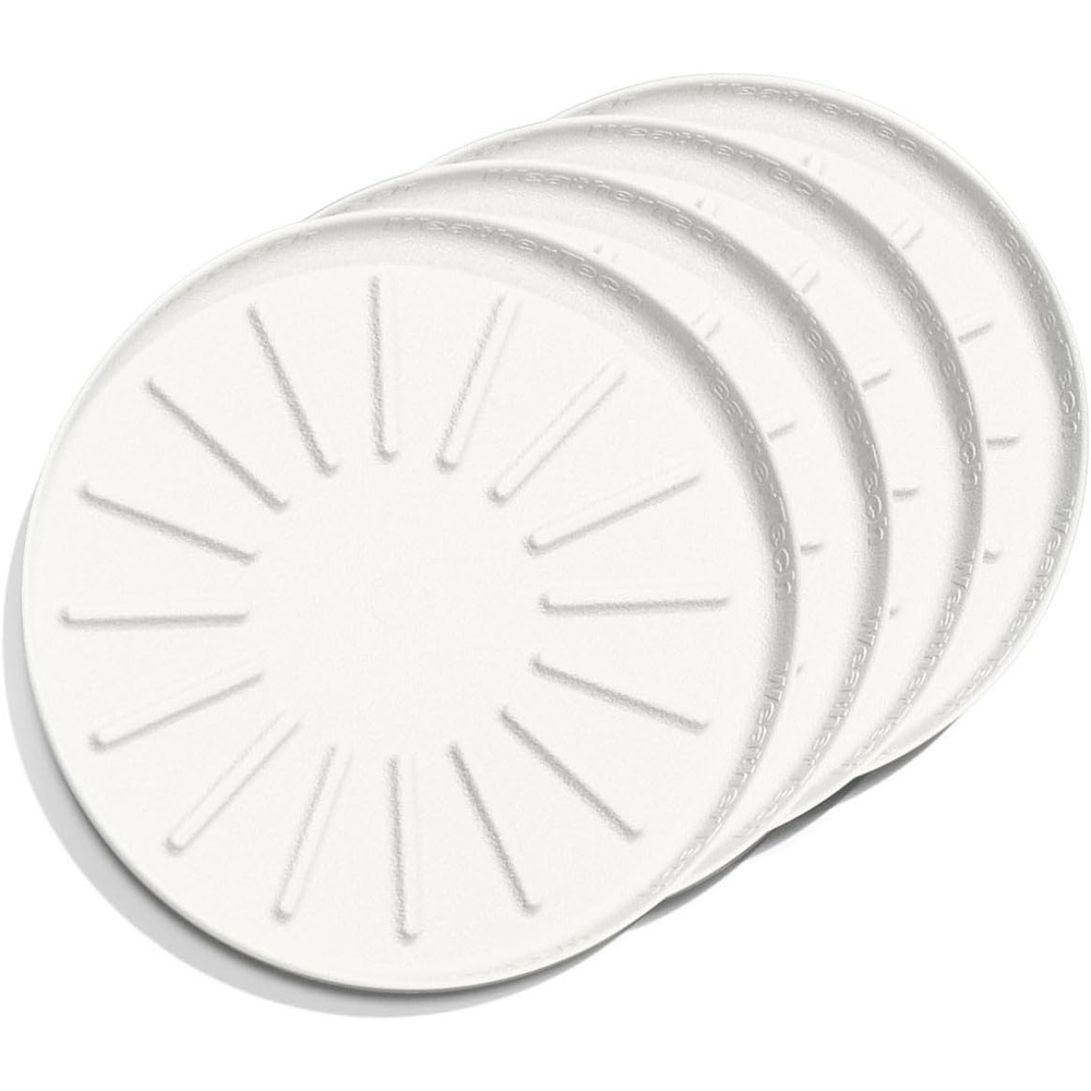 image:imageWeatherTech 8 Coasters for Home Surfaces AntiSkid NoSlip knibs  Set of 4 Black  8A8CSTBKWhite