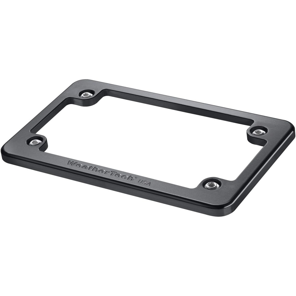 image:imageWeatherTech Billet Motorcycle License Plate Frame Satin BlackSatin Black