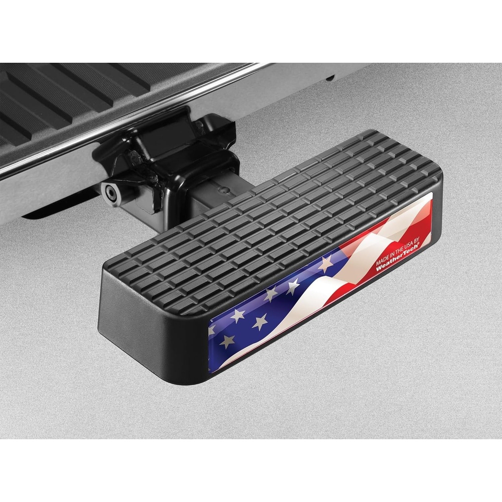 image:imageWeatherTech BumpStep USA with Stainless Steel Hitch Pin 8ABS2WHP6