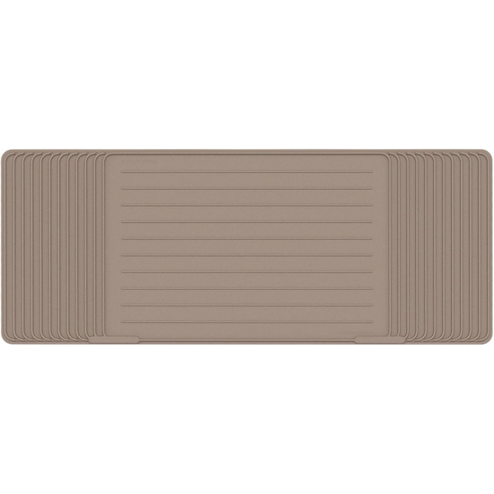 image:imageWeatherTech ClosetMat 55 by 22 Inches Mat Protection for Closet Floors Trimmable BlackTan