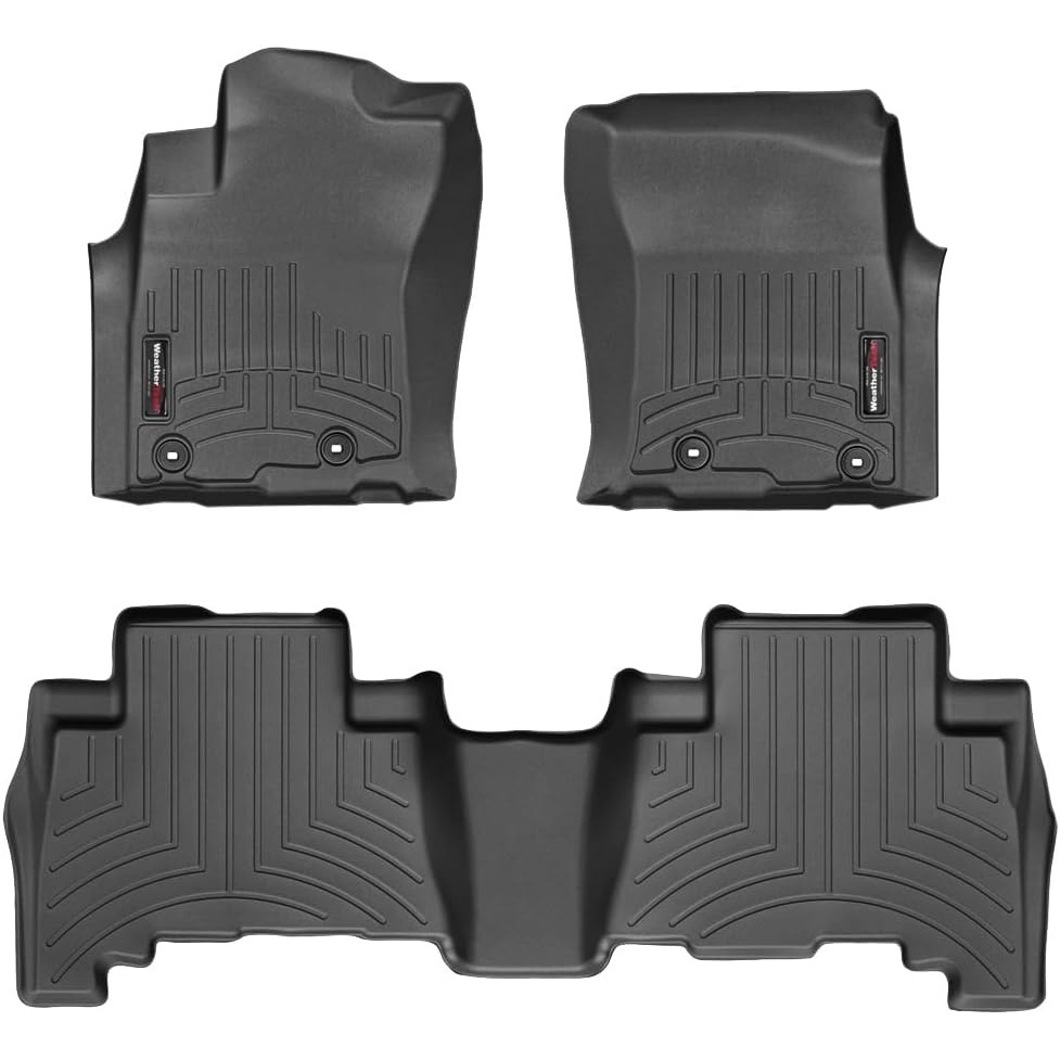 image:imageWeatherTech Custom Fit FloorLiners for Lexus GX 4Runner 1st amp 2nd Row 444931442862 BlackBlack