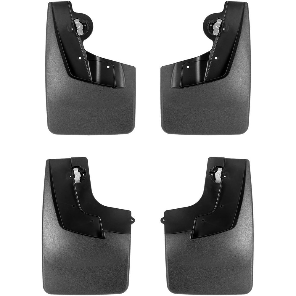 image:imageWeatherTech Custom No Drill Splash Guard MudFlaps for Chevrolet Colorado Front amp Rear Set 110171120171 Black