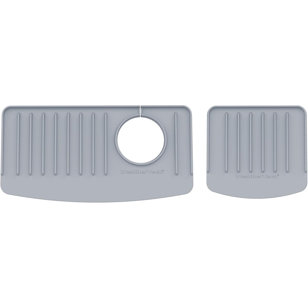 image:imageWeatherTech FaucetMat  Protect Your Kitchen amp Bathroom Countertops  Light GreyPebbleLight Grey