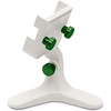 Forest Green Metal Knobs
