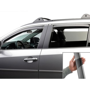 WeatherTech 19-24 Toyota RAV4 (Incl Hybrid) Front & Rear Side Window Deflectors – Dark Tint Tint