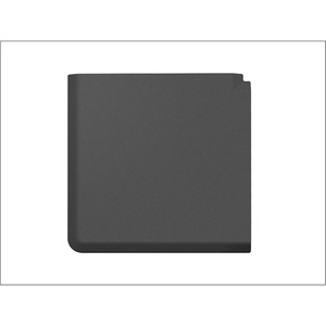 WeatherTech ComfortMat Connect Cushioned Non-Slip Waterproof Anti-Fatigue Mat 25″ x 25″ Corner Mat, Stone, Grey(Black)