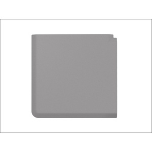 WeatherTech ComfortMat Connect Cushioned Non-Slip Waterproof Anti-Fatigue Mat 25″ x 25″ Corner Mat, Stone, Grey(Grey)