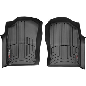 WeatherTech Custom Fit FloorLiners for Toyota 4Runner – 1st Row (451231), Tan(Black)