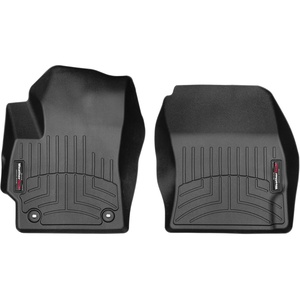 WeatherTech Custom Fit FloorLiners for Toyota Corolla Hybrid, Corolla, 1st Row (4415391), Black(Black)