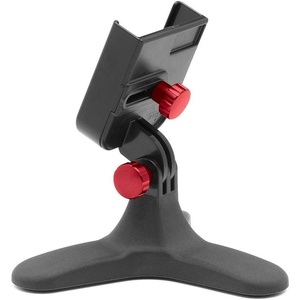 WeatherTech DeskFone – Universal Desktop Cell Phone Holder(Red Metal Knobs)