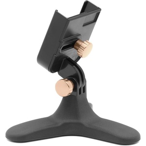 WeatherTech DeskFone – Universal Desktop Cell Phone Holder(Rose Gold Metal Knobs)