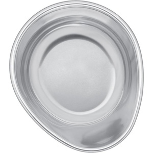 WeatherTech Extra Single Bowl – 8 oz, BPA-Free Plastic (81P08BOWL)(Silver)