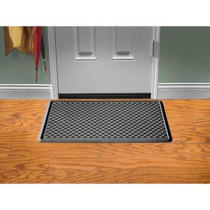 WeatherTech IndoorMat – for Home and Business (30″x48″, Black)(Black)