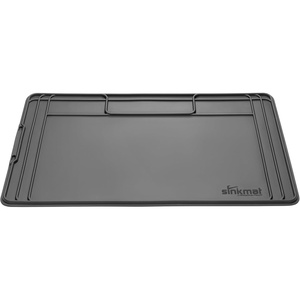 WeatherTech SinkMat – Waterproof Under Sink Liner Mat for Kitchen Bathroom – 34” x 22” Inches – Durable, Flexible Tray – Home undersink Organizer Must Haves, Tan(Black)