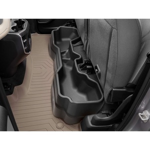 WeatherTech Under Seat Storage System for Dodge Ram Truck 1500, Ram 1500 (4S009), Black