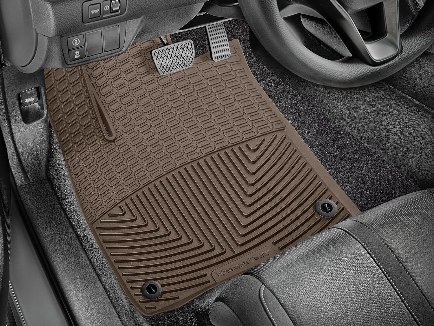 image:imageWeatherTech AllWeather Floor Mats for Honda Accord Accord Hybrid 1st Row W473 BlackTan