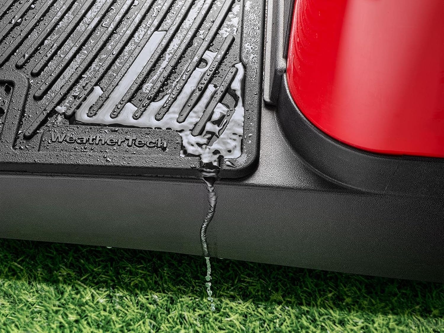 image:imageWeatherTech Custom Golf Cart Mat for Club Car Jaunt Onward 2 Onward 41st Row 1Piece W549 Black