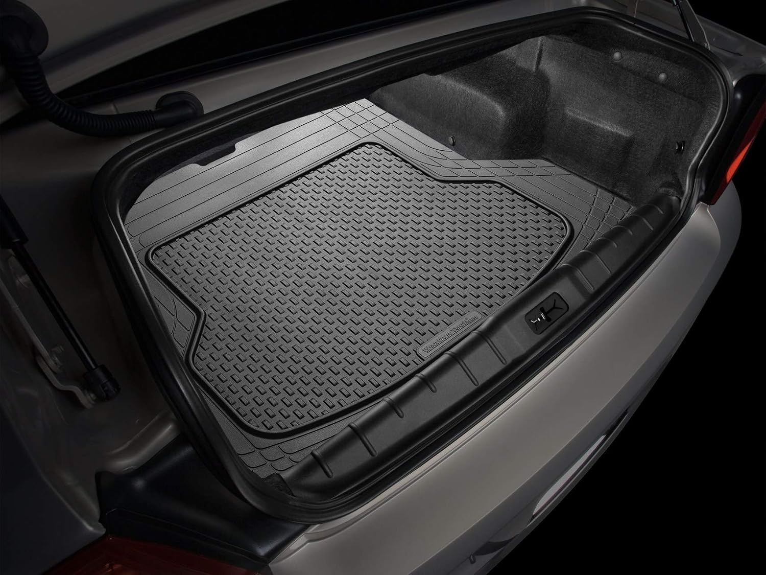 image:imageWeatherTech Universal Trim to Fit All Weather Cargo Mat for SUV Floor and Car Trunk Liner BlackGrey