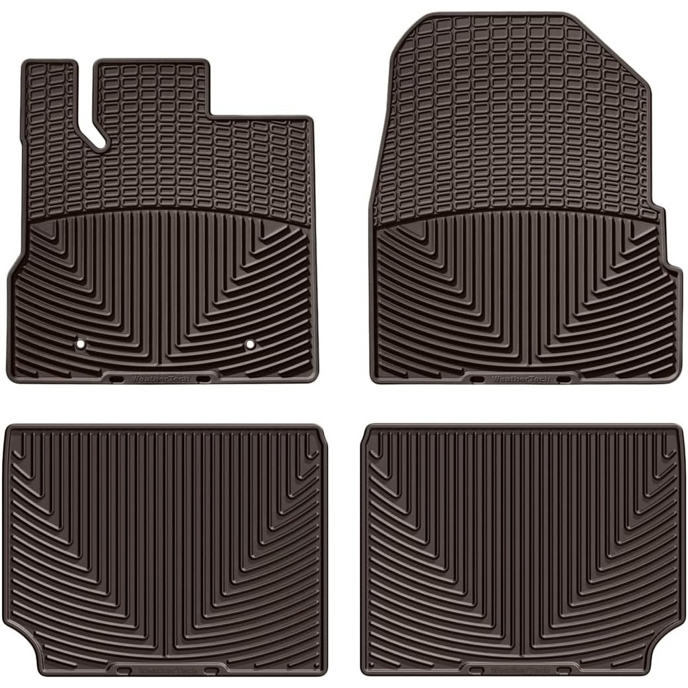 image:imageWeatherTech AllWeather Floor Mats for Chevrolet Equinox Terrain 1st amp 2nd Row W165W281 BlackCocoa