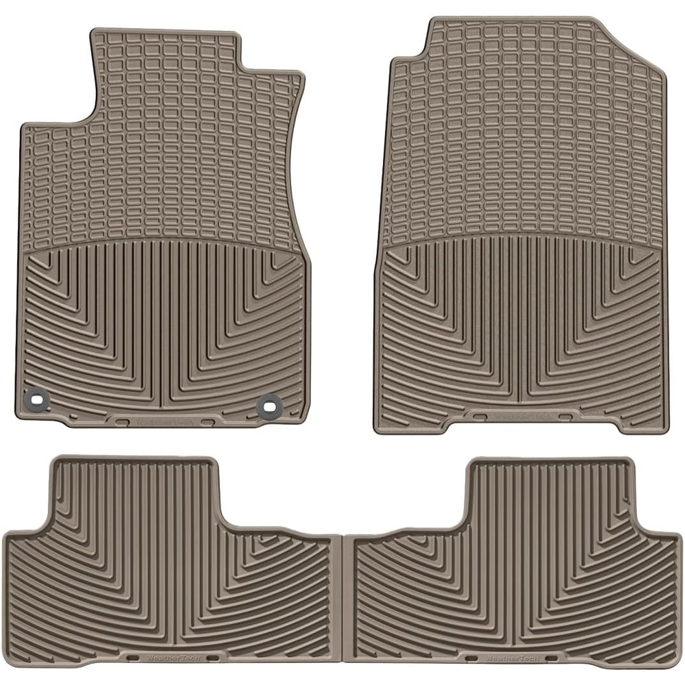 image:imageWeatherTech AllWeather Floor Mats for Honda CRV 1st amp 2nd Row WTHB270162 BlackTan