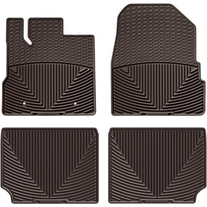 WeatherTech All-Weather Floor Mats for Chevrolet Equinox, Terrain 1st & 2nd Row (W165-W281), Black(Cocoa)