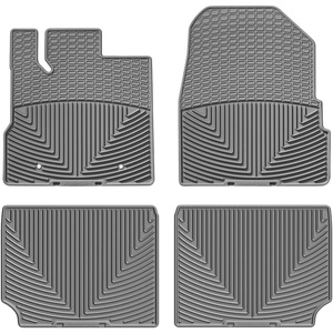 WeatherTech All-Weather Floor Mats for Chevrolet Equinox, Terrain 1st & 2nd Row (W165-W281), Black(Grey)