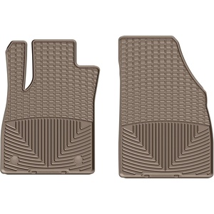 WeatherTech All-Weather Floor Mats for Chevrolet Trax, Encore 1st Row (W368), Black(Tan)
