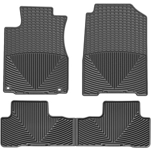 WeatherTech All-Weather Floor Mats for Honda CR-V 1st & 2nd Row (WTHB270162), Black(Black)