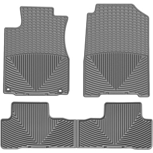 WeatherTech All-Weather Floor Mats for Honda CR-V 1st & 2nd Row (WTHB270162), Black(Grey)