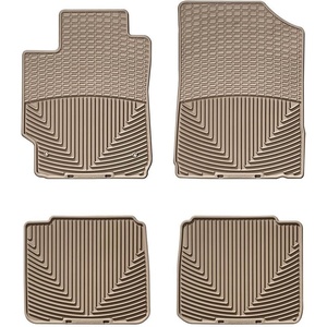WeatherTech All-Weather Floor Mats for Toyota Camry 1st & 2nd Row (WTCG071085), Grey(Tan)