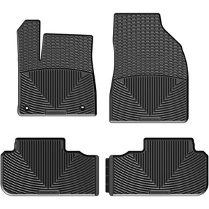 WeatherTech All-Weather Floor Mats for Toyota Highlander 1st & 2nd Row (W333-W334), Black(Black)