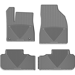 WeatherTech All-Weather Floor Mats for Toyota Highlander 1st & 2nd Row (W333-W334), Black(Grey)